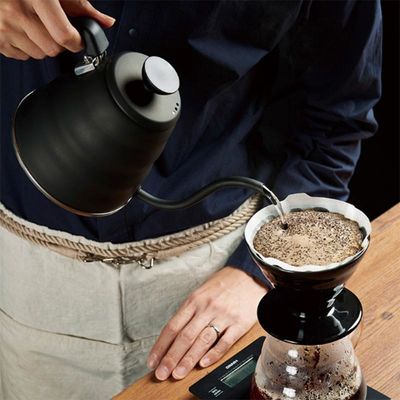 Hario KDC-02-B Kasuya Model V60 Seramik Dripper, Siyah - 3