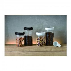 Hario MCNJ-300-W Storage Container, 1000 ml, White - 3