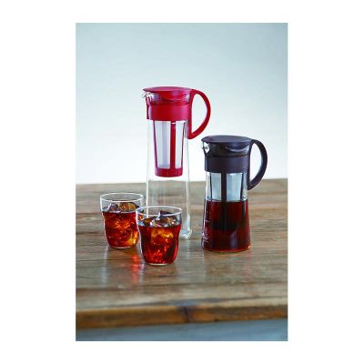 Hario MCPN-14R Cold Brew Jug, 1000 ml, Red - Hario