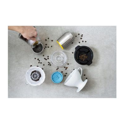 Hario OSM-270-BG-BL Miolove Paslanmaz Çelik Mug Bardak, 270 ml, Mavi - Hario