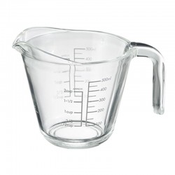 Hario MJP-500 Glass Measuring Cup, 500 ml - Hario