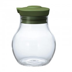 Hario OMPS-120-OG Soya Sauce Bottle 120 ml, Green - Hario