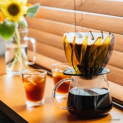 Hario RIB-6-TY Suiren Набор ребер из 6 предметов, желтый - 4