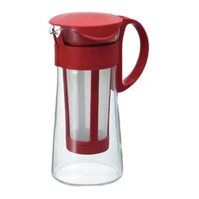 Hario MCPN-7R Soğuk Demleme Sürahisi, 600 ml, Kırmızı - 1