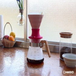 Hario SSDC-02-BEP V60 Immersion Seramik Dripper Switch, Pembe - Thumbnail