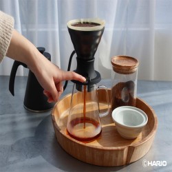 Hario SSDC-02-SMB V60 Погружной переключатель Seramik Dripper Switch, Siyah - 4