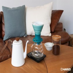 Hario SSDC-02-TRT V60 Погружной переключатель Seramik Dripper Switch, Turkuaz - Hario (1)