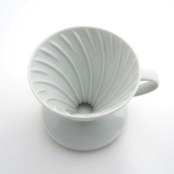 Hario T-VDC-02-W-CG Tachikichi V60 02 Dripper, Cho-ju-giga - 4