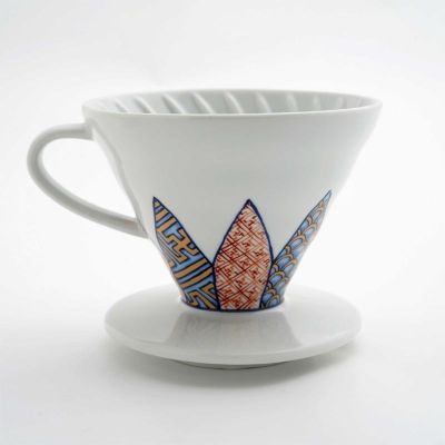 Hario T-VDC-02-W-SZ Tachikichi V60 02 Dripper, Shonzui - 2