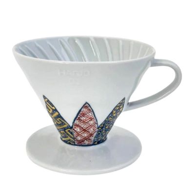 Hario T-VDC-02-W-SZ Tachikichi V60 02 Dripper, Shonzui - Hario