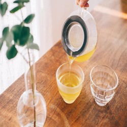 Hario TDR-5012-B Largo Çay Dripper Server Seti, 350 ml - 5