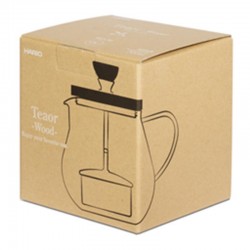 Hario TEO-70-OV Pull Up Tea Maker, Teaor Wood, 700 ml - 5