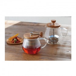 Hario TEO-70-OV Pull Up Tea Maker, Teaor Wood, 700 ml - 4