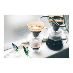 Hario VD-01T V60 01 Plastik Dripper, Şeffaf - 2