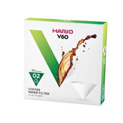 Hario V60 02 Dripper Filtresi, 40 Adet - Thumbnail