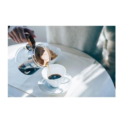 Hario VCWN-60-OV V60 02 Ahşap Kapaklı Kahve Servis Sürahisi, 600 ml - 4