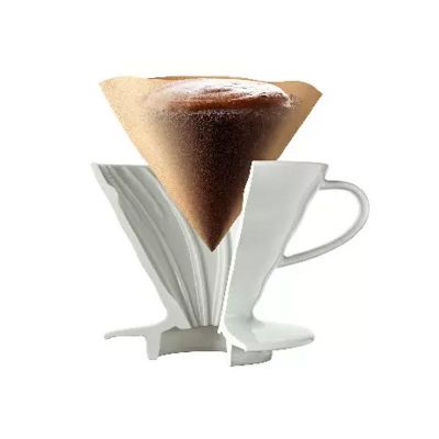 Hario VCF-02-100MK V60 02 Natural Kutulu Dripper Filtresi, 100 Adet - 2