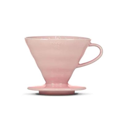 Hario VDC-02-PPR V60 02 Seramik Dripper, Pembe - 1