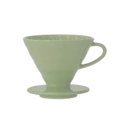 Hario VDC-02-SG V60 02 Seramik Dripper, Yeşil - Hario