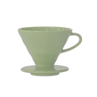 Hario VDC-02-SG V60 02 Seramik Dripper, Yeşil - 1