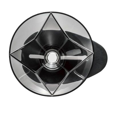 Hario VDMU-02-TB V60 Mugen Plastik Dripper, Siyah - Hario