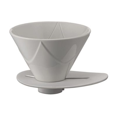 Hario VDMU-02-CW V60 Mugen Seramik Dripper, Beyaz - 1