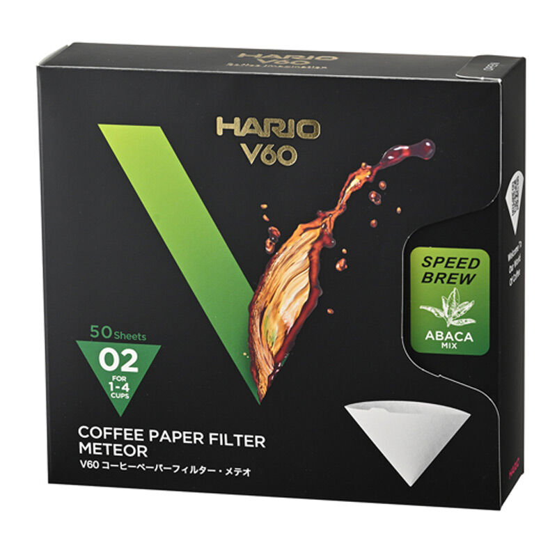 Hario VCF-02-50MT V60 02 Meteor Dripper Filtresi, 50 Adet - Hario