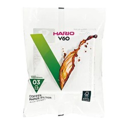 Hario VCF-03-100W V60 03 منقِّح بالتنقيط، 100 أديت - Hario
