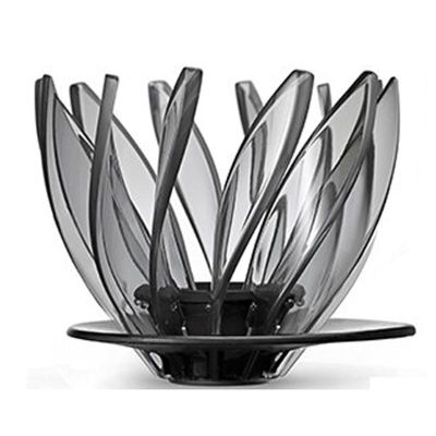 Hario VDSU-02-TB V60 Suiren Dripper, Şeffaf Siyah - 1