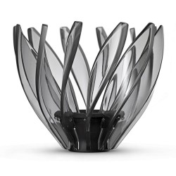 Hario VDSU-02-TB V60 Suiren Dripper, Şeffaf Siyah - 2