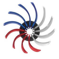 Hario VDSU-02-TRI V60 Suiren Dripper, Tricolor - 2