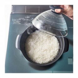 Hario Yukihira Paslanmaz Çelik Pirinç Pişirme Tenceresi - Thumbnail