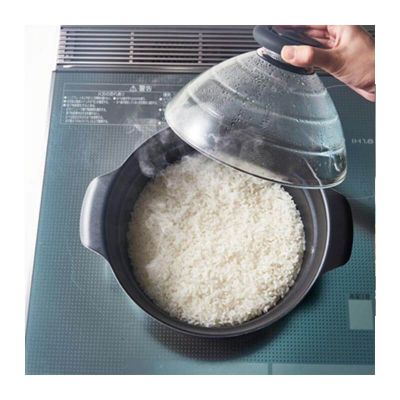 Hario GIS-200 Yukihira Paslanmaz Çelik Pirinç Pişirme Tenceresi - 3