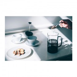 Harior THN-4-B Noir French Press, 600 ml - Hario (1)