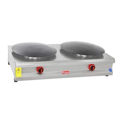 Himaksan HMK-GZOG 2 CE Set Üstü İkili Gözleme Ocağı, LPG - 1