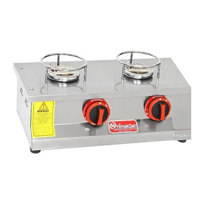 Himaksan HMK-KNFOG 2 CE Set Üstü 2 Gözlü Künefe Ocağı, LPG - 1