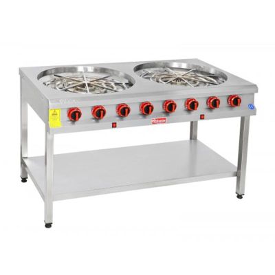 Himaksan HMK-MBROG 2 CE Taban Raflı Motorlu Börek Ocağı, LPG - 1