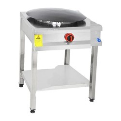 Himaksan HMK-TBGZOG 1 CE Flatbread Oven with Base Shelf, LPG - Himaksan