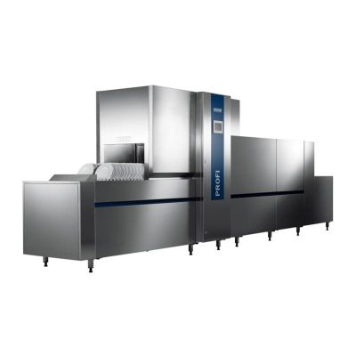 Hobart Flight Type Dish Washing Machine with Dryer, 7000 Plates/Hour, Left Input - Hobart