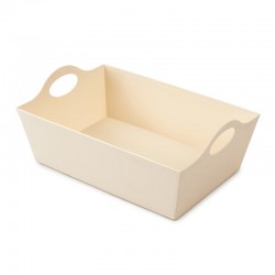 Bora Plastik Hobby Çok Amaçlı Sepet, 14x22 cm, Bej - Bora Plastik