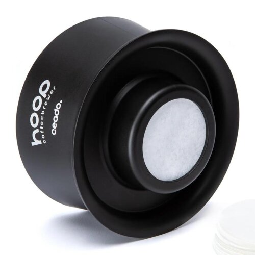 ماكينة تحضير القهوة Hoop، معدات تحضير القهوة اليدوية، أسود - 4