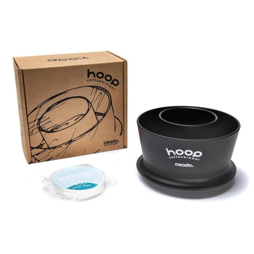 Hoop Кофеварка ручная Оборудование для заваривания кофе, черный - 8