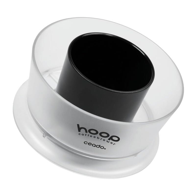 Hoop Кофеварка ручная Оборудование для заваривания кофе, белый-прозрачный - Hoop