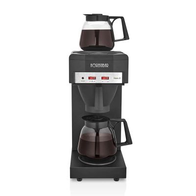 Horekabar Edom J1 Filter Coffee Machine, Black - Horekabar
