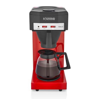 Horekabar Edom J1 Filter Coffee Machine, Red - Horekabar