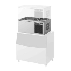 Hoshizaki IM-240XNE-HC Hopperless Cube Ice Machine, 210 kg/day Capacity - 2