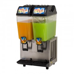 Hosk Double Lemonade Sherbet Machine, Sherbet+Sherbet, 2x20 L, Inox - Hosk