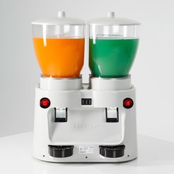 Hosk Elite Ayran ve Limonata Makinesi 2x20 lt, Gri - Hosk