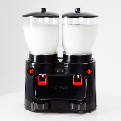 Hosk Elite Ayran ve Limonata Makinesi 2x20 lt, Siyah - 1