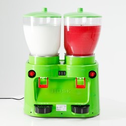 Hosk Elite Ayran ve Limonata Makinesi 2x20 lt, Yeşil - Hosk